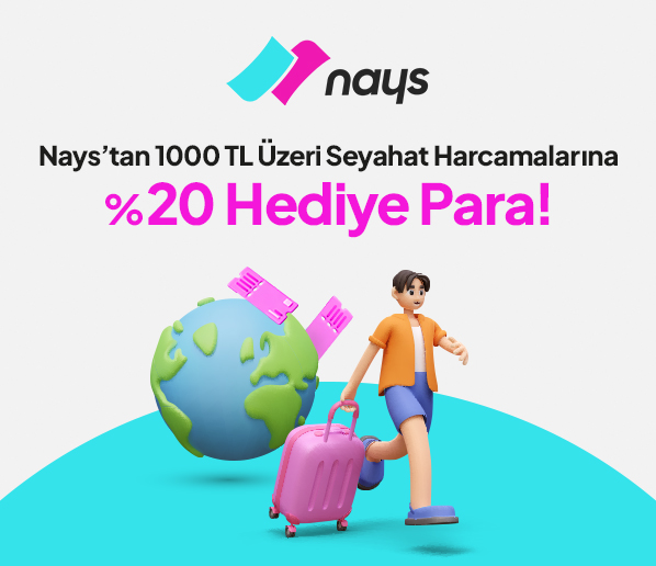 Nays’tan 500 TL’ye Varan Hediye Para Fırsatı Turna’da!