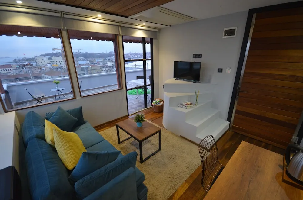 Deluxe Çatı Katı Süiti (Penthouse), 1 Çift Kişilik Yatak