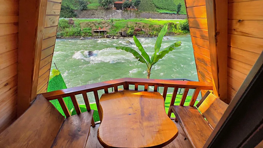 Deluxe Bungalov, Balkon, Nehir Manzaralı