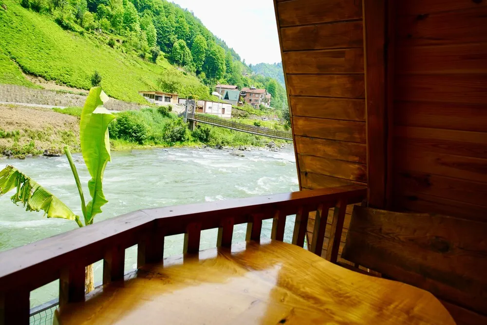 Deluxe Bungalov, Balkon, Nehir Manzaralı