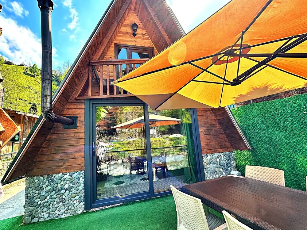 Deluxe Bungalov, Balkon, Nehir Manzaralı