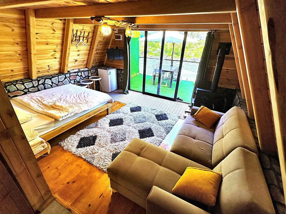 Deluxe Bungalov, Balkon, Nehir Manzaralı