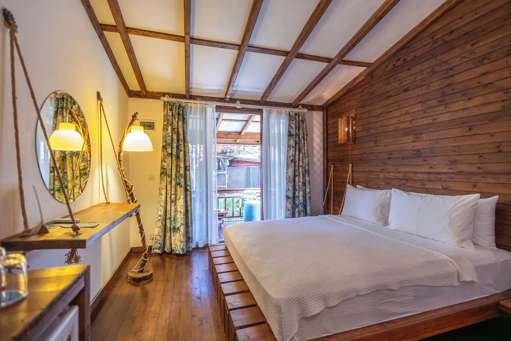 Bungalov, Bahçe Manzaralı