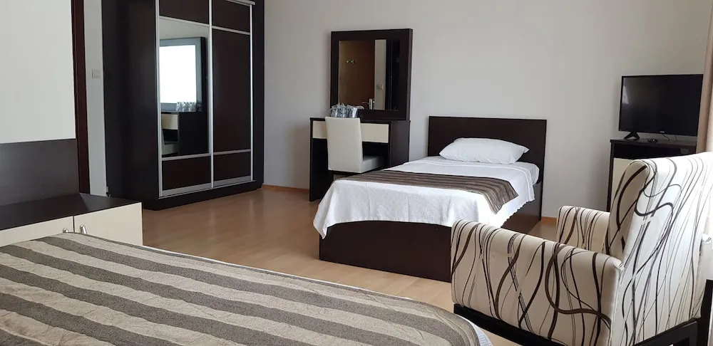 Üç Kişilik Oda, Birden Çok Yatak, Balkon, Deniz Manzaralı