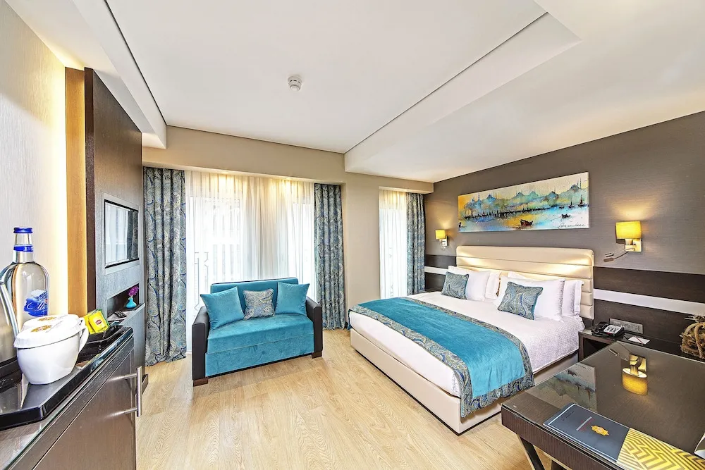 Deluxe Tek Büyük Yataklı Oda, 1 Yatak Odası