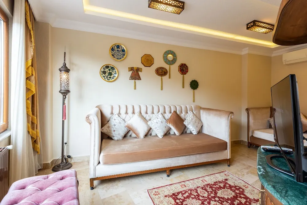 Two-Bedroom Apartment with Private Terrace and Private Hammam for 4 adults - Annex building