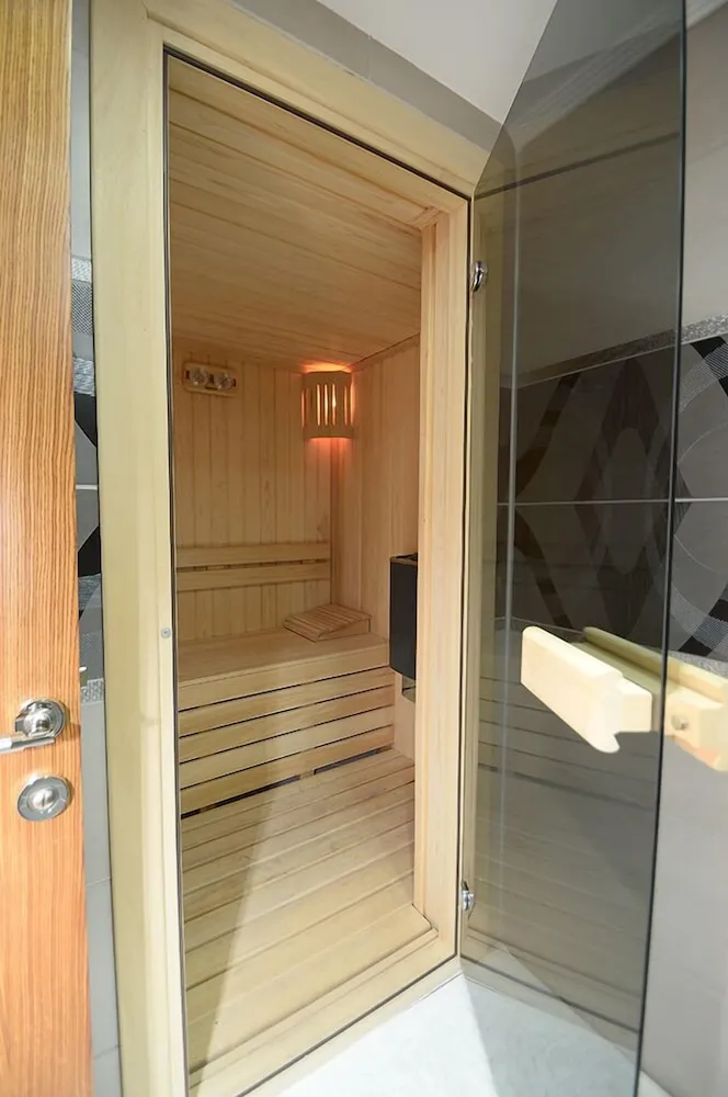 Deluxe Süit, 1 Yatak Odası, Sauna
