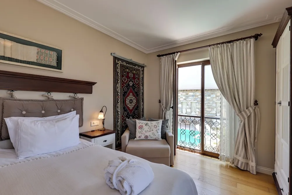 Deluxe Tek Büyük veya İki Ayrı Yataklı Oda, Havuz Manzaralı