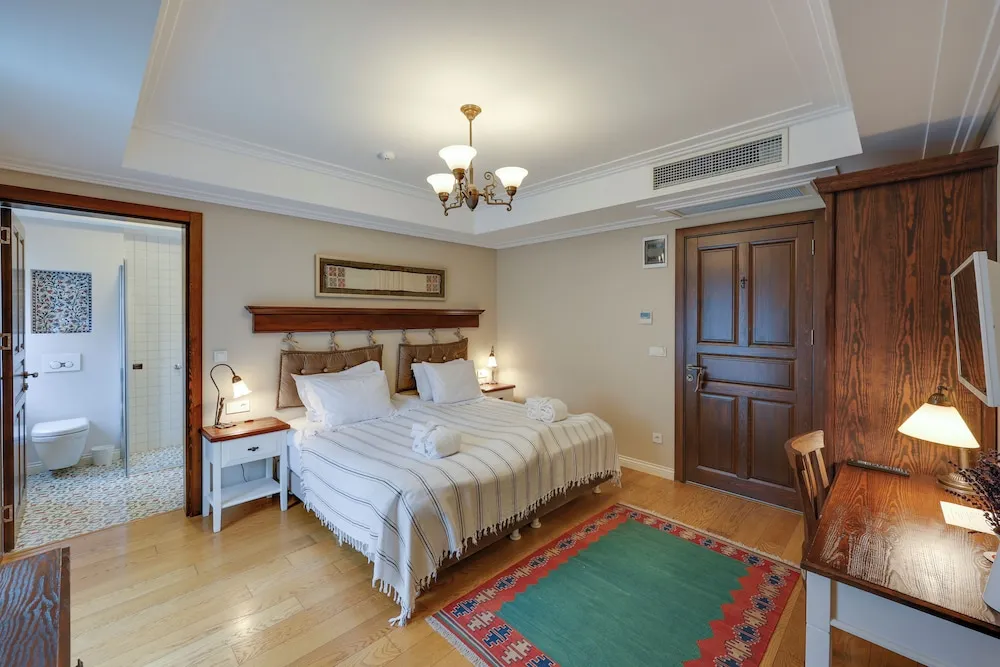 Deluxe Tek Büyük veya İki Ayrı Yataklı Oda, Havuz Manzaralı