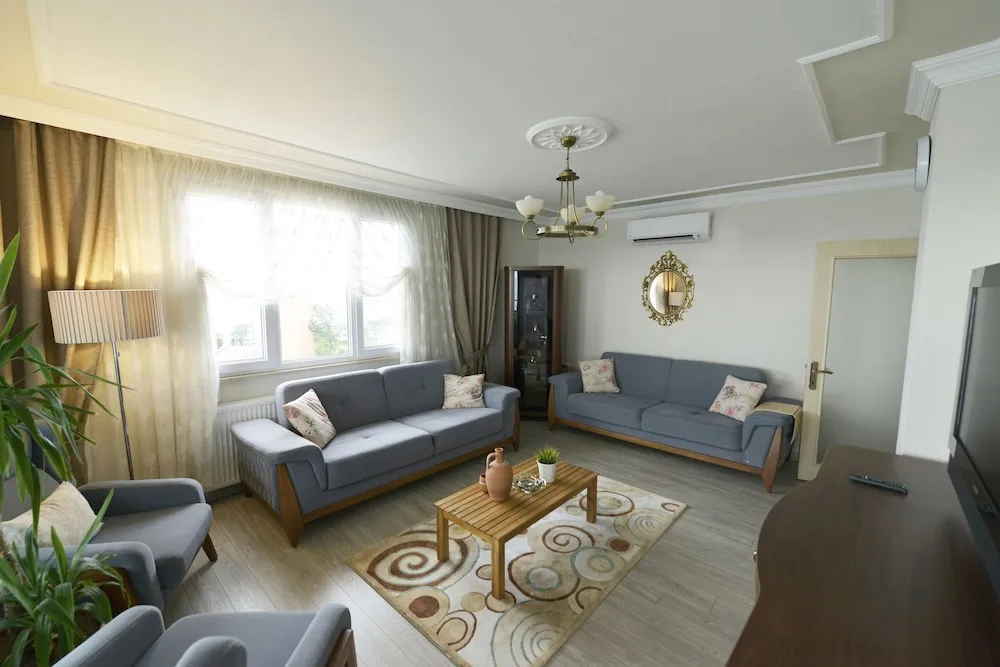 Design Çatı Katı (Loft), 3 Yatak Odası, Balkon, Denize Sıfır