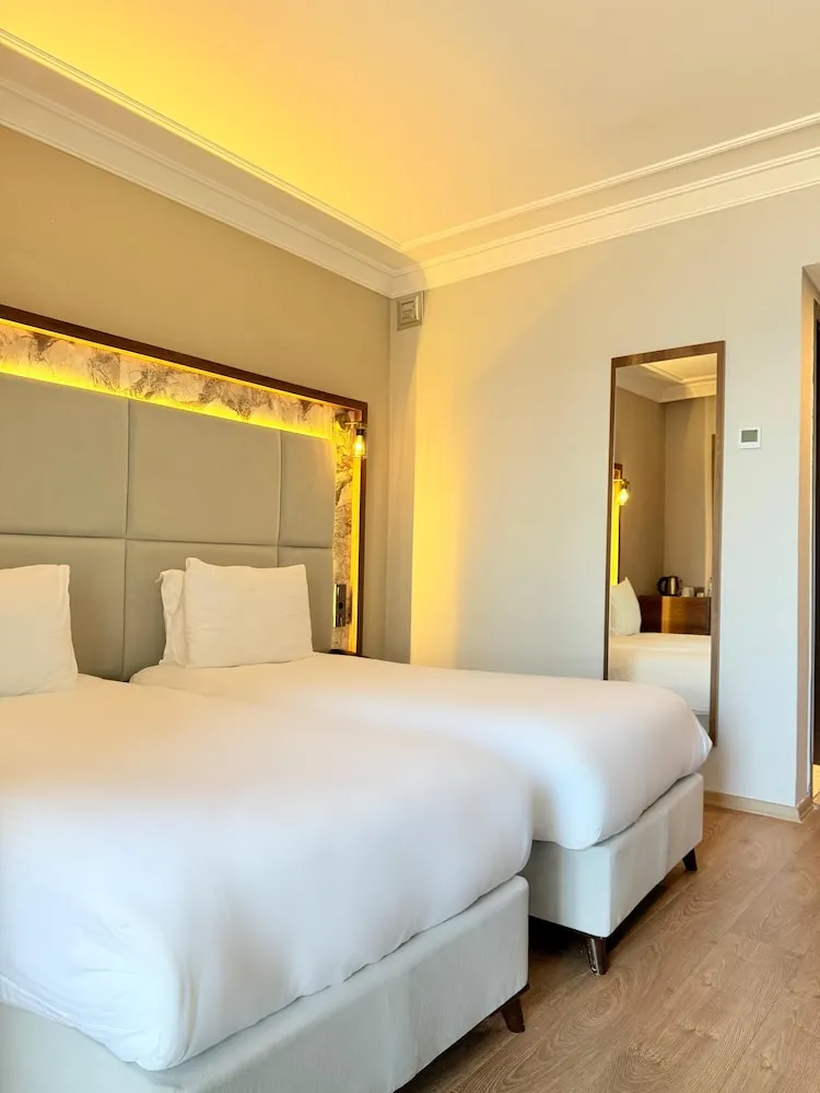 Deluxe İki Ayrı Yataklı Oda, 2 Tek Kişilik Yatak, Deniz Manzaralı