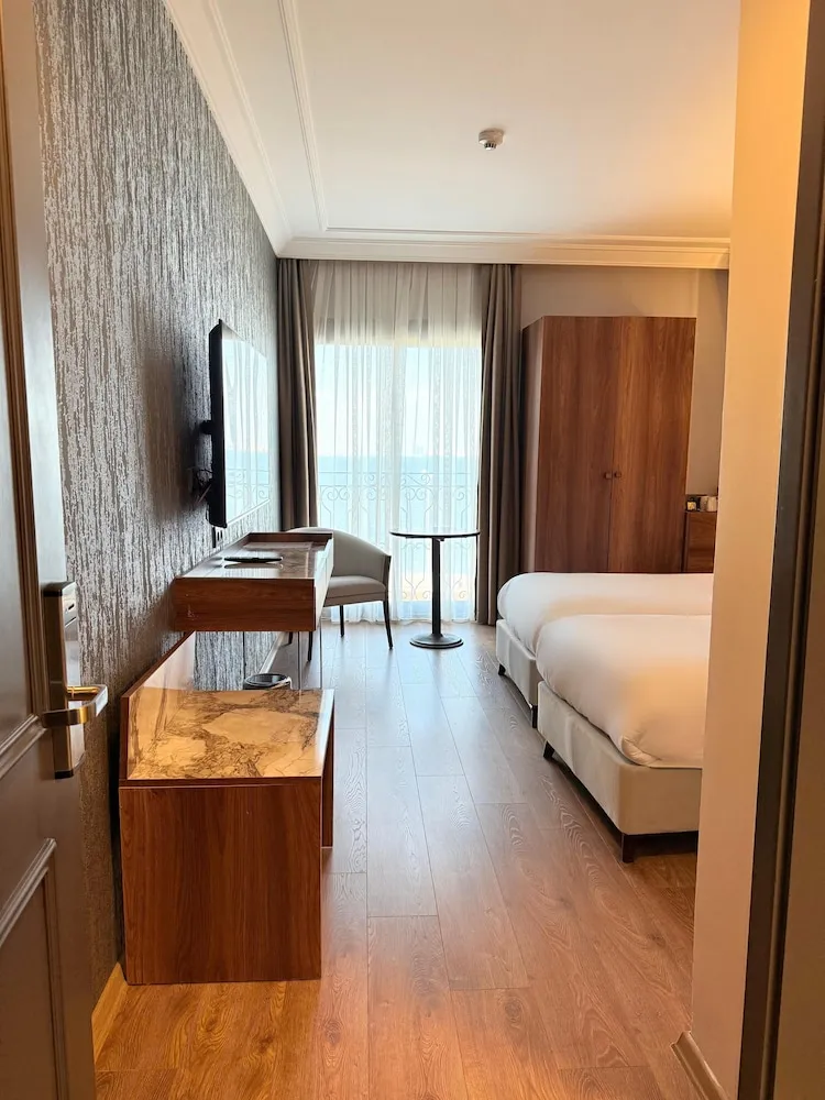 Deluxe İki Ayrı Yataklı Oda, 2 Tek Kişilik Yatak, Deniz Manzaralı