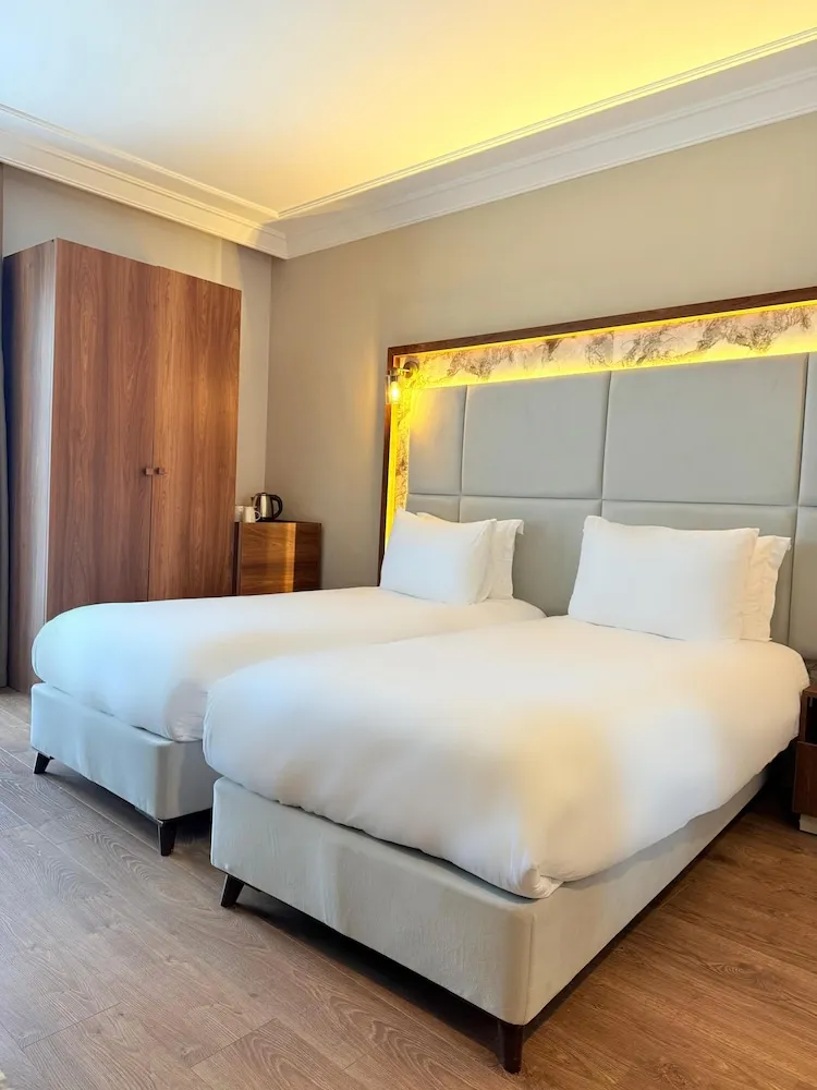 Deluxe İki Ayrı Yataklı Oda, 2 Tek Kişilik Yatak, Deniz Manzaralı