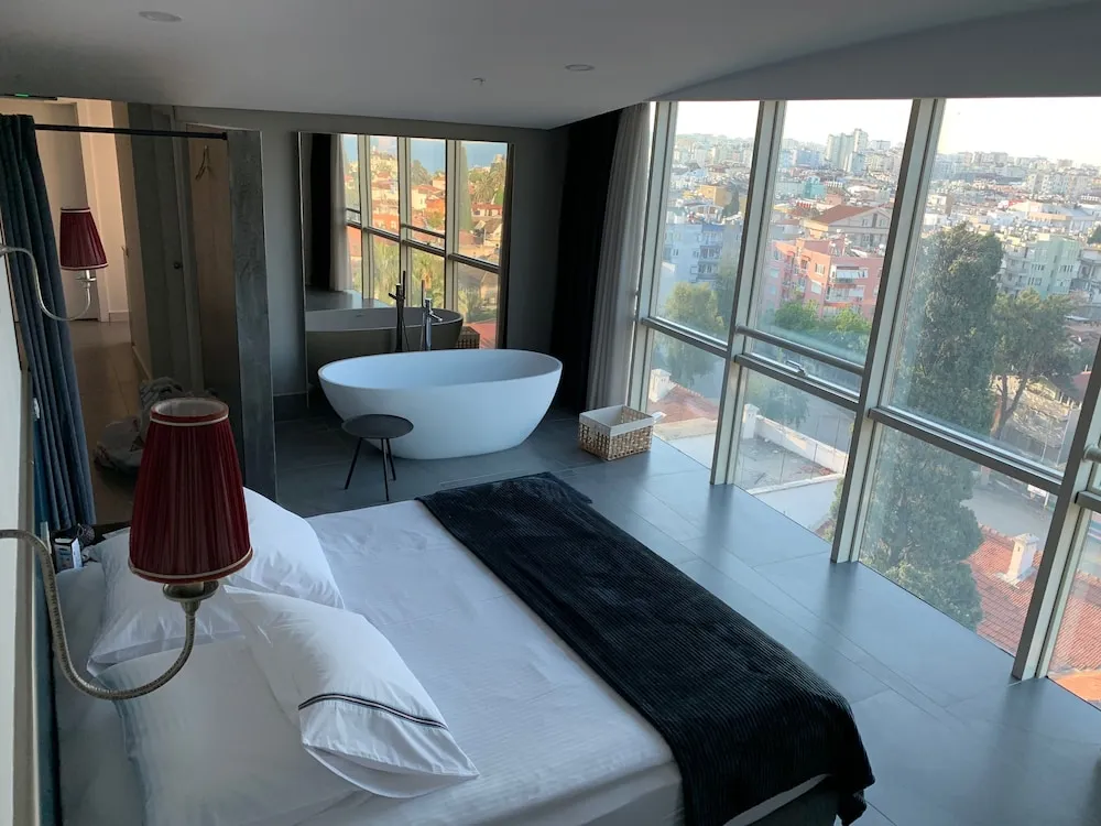 Deluxe Apart Daire, 2 Yatak Odası, Teras, Deniz Manzaralı