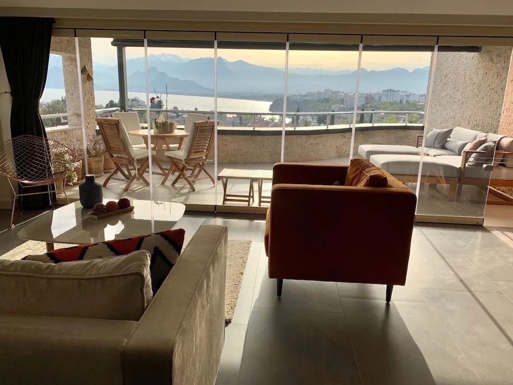 Deluxe Apart Daire, 2 Yatak Odası, Teras, Deniz Manzaralı