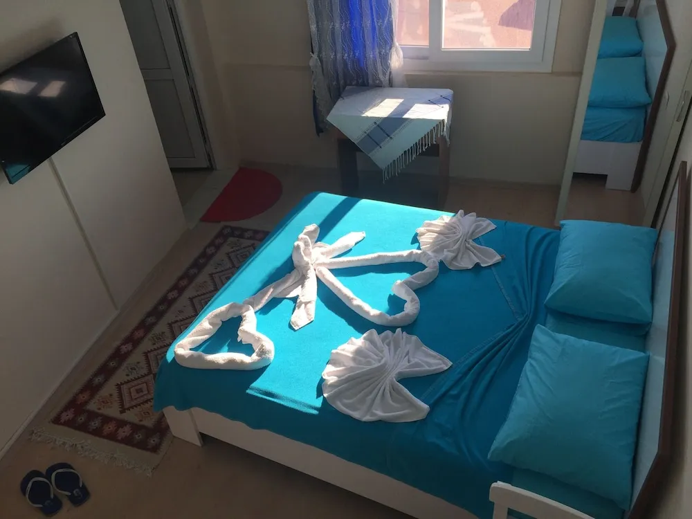 Dört Kişilik Oda, 1 Yatak Odası, Kısmi Deniz Manzaralı