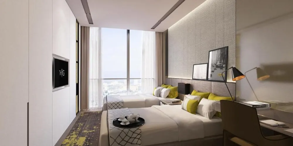 Oda, 2 Tek Kişilik Yatak, Şehir Manzaralı