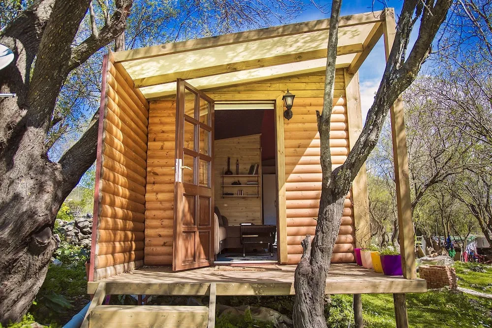 Design Ağaç Ev, Banyolu/Duşlu (Ozzy House)