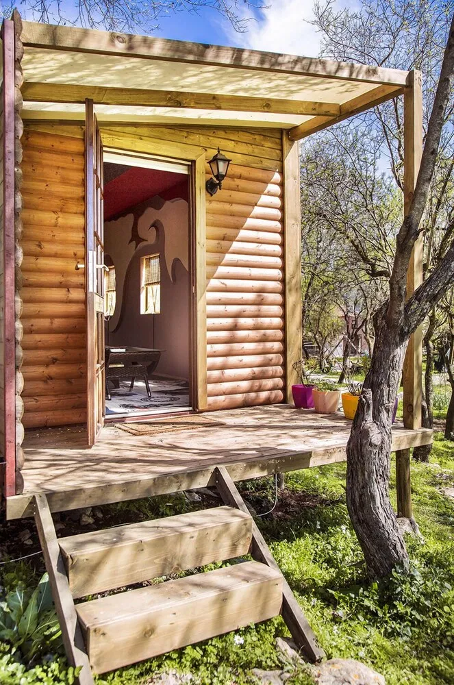 Design Ağaç Ev, Banyolu/Duşlu (Ozzy House)