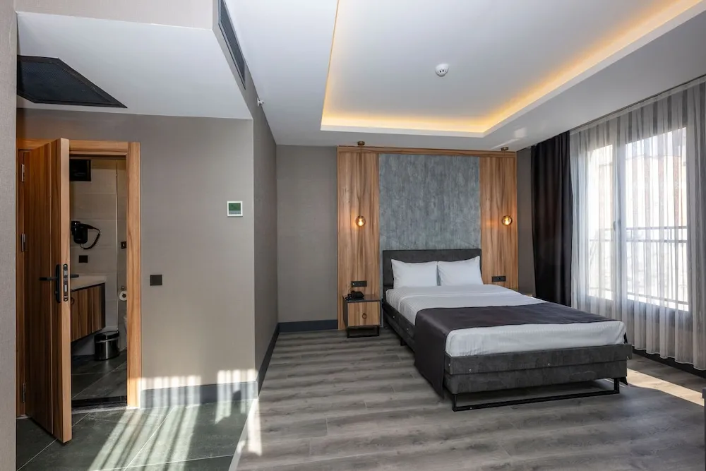 Deluxe Oda, 1 Çift Kişilik Yatak, Balkon, Şehir Manzaralı