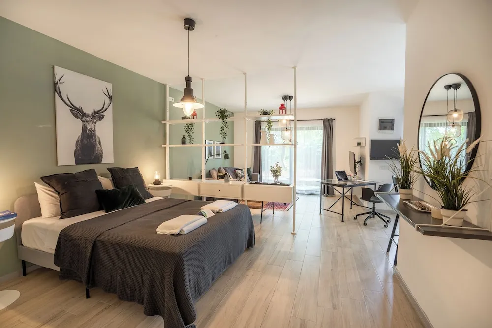 Exclusive Stüdyo, Veranda, Bahçe Manzaralı