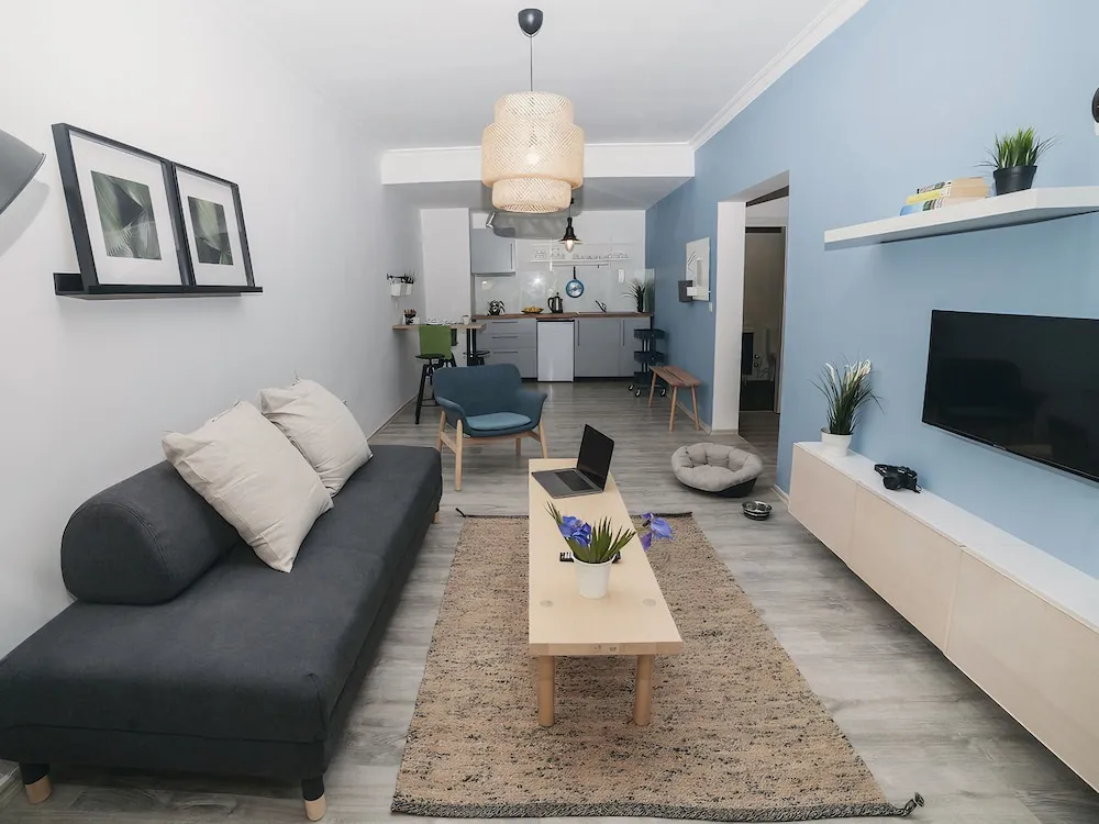 Comfort Apart Daire, 1 Yatak Odası, Teras, Bahçeli