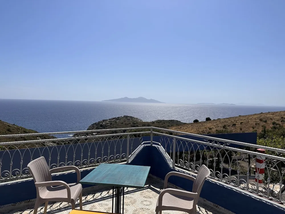 Panoramic Tek Büyük Yataklı Oda, 1 Büyük (Queen) Boy Yatak, Teras, Deniz Manzaralı
