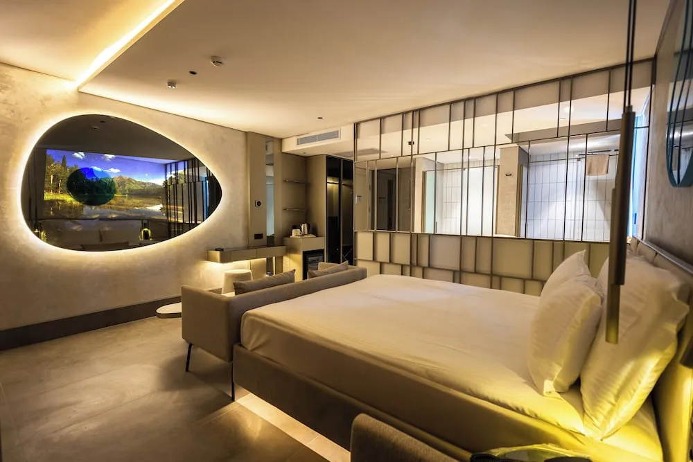 Honeymoon Oda, 1 En Büyük (King) Boy Yatak, Kısmi Deniz Manzaralı
