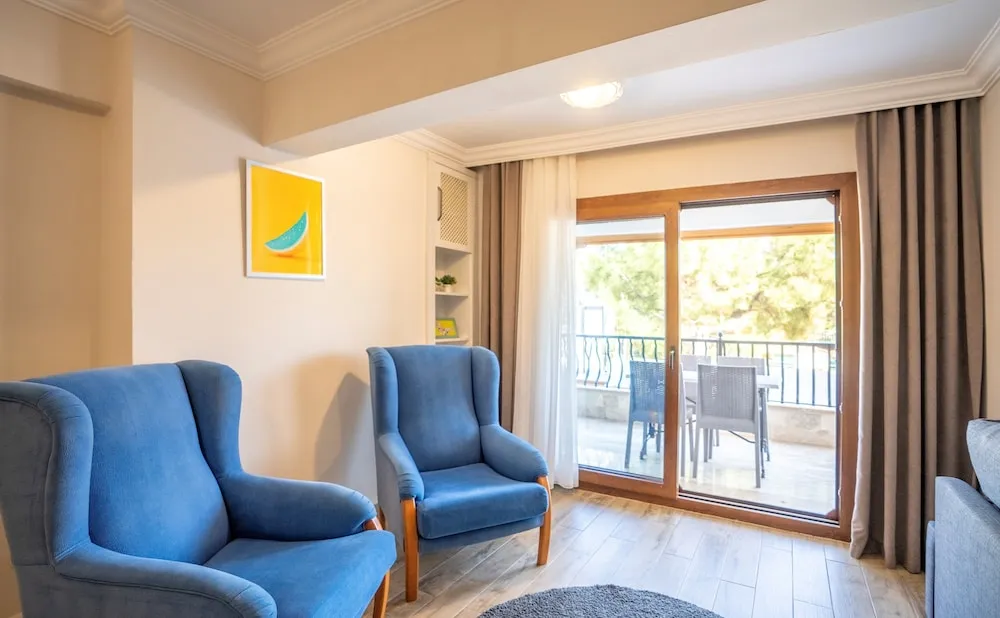Deluxe Apart Daire, 2 Yatak Odası, Sigara İçilmez, Denize Bakan