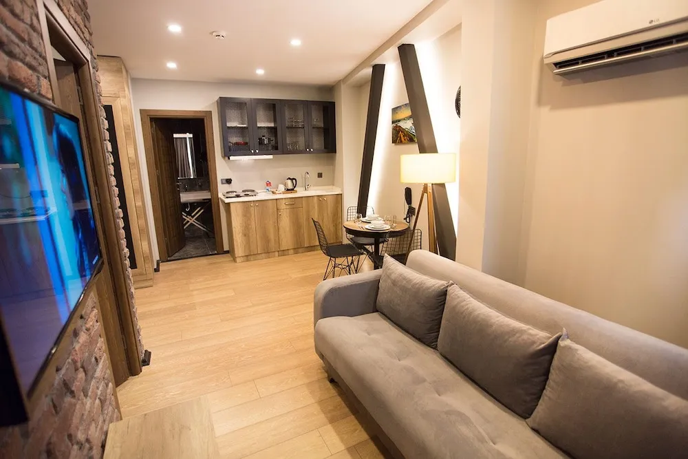 Apart Daire, 1 Yatak Odası, Sigara İçilebilir, Balkon