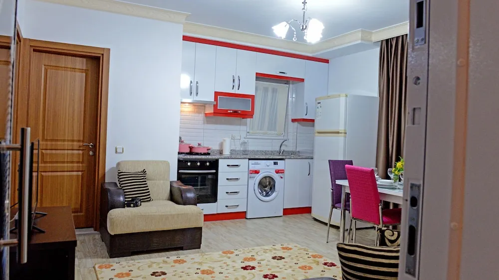 Classic Apart Daire, 1 Büyük (Queen) Boy Yatak ve Çekyat