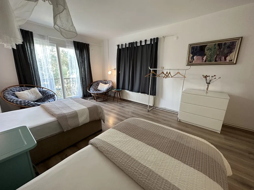 Standard İki Ayrı Yataklı Oda, 1 Yatak Odası, Balkon, Bahçe Manzaralı