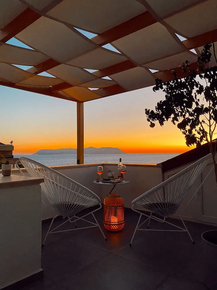Çatı Katı (Loft), Teras, Deniz Manzaralı