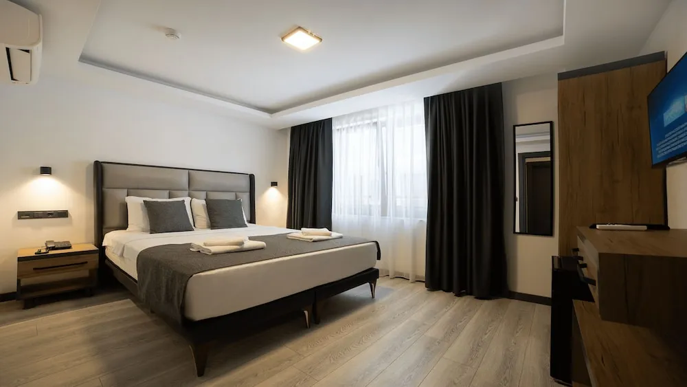 Deluxe Oda, 1 Çift Kişilik Yatak, Sigara İçilmez, Şehir Manzaralı