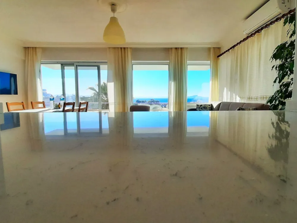 Panoramic Daire, 2 Yatak Odası, Mutfak, Deniz Manzaralı (4 No)