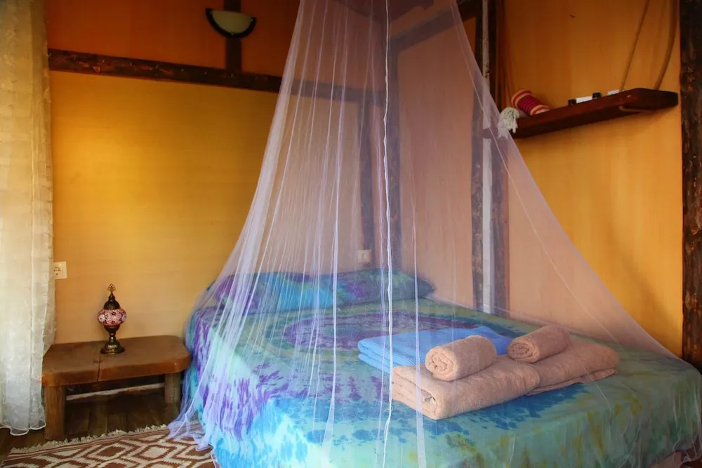 Deluxe Bungalov, 1 Büyük (Queen) Boy Yatak, Özel Banyo, Koy Manzaralı
