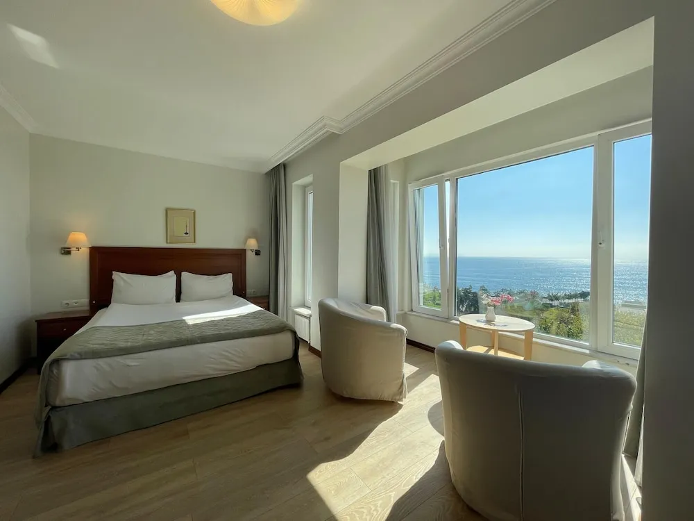Deluxe Tek Büyük Yataklı Oda, 1 Çift Kişilik Yatak, Deniz Manzaralı