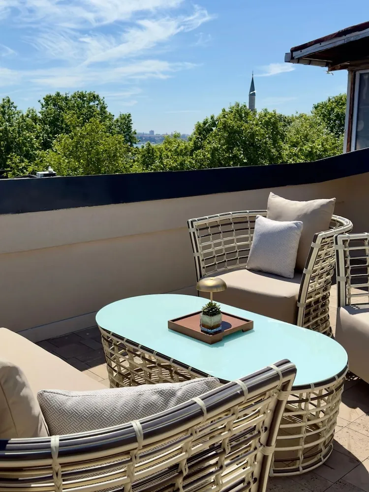 Deluxe Süit, Teras, Şehir Manzaralı