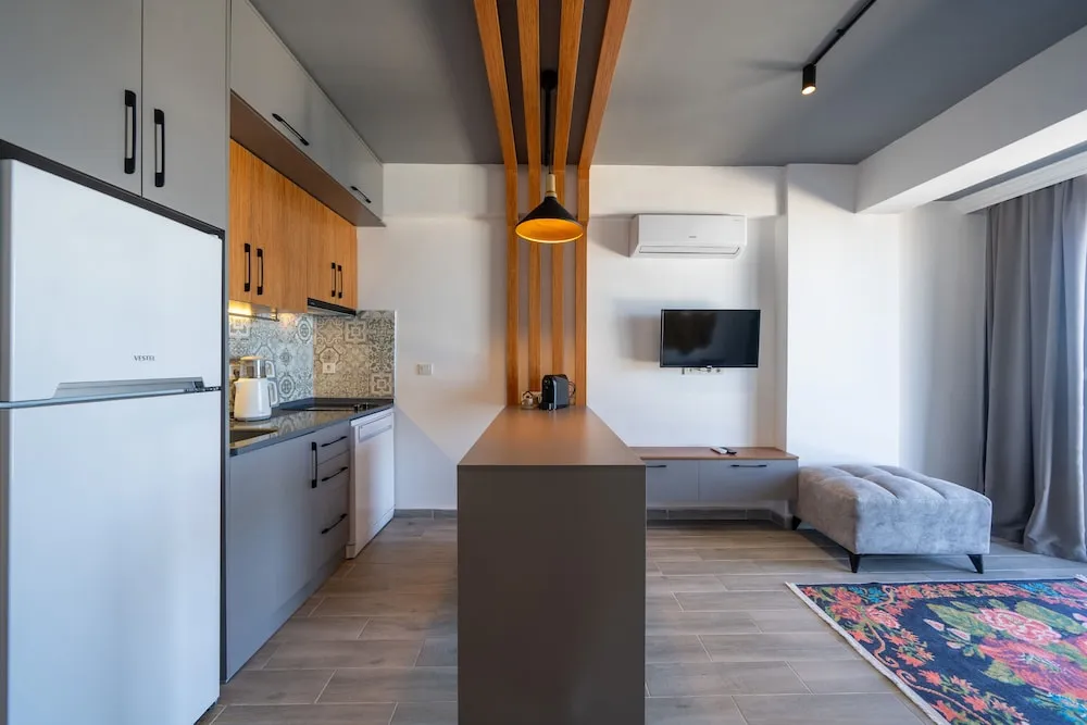 Family Apart Daire, 1 Çift Kişilik Yatak ve Çekyat, Küçük Mutfak, Deniz Manzaralı
