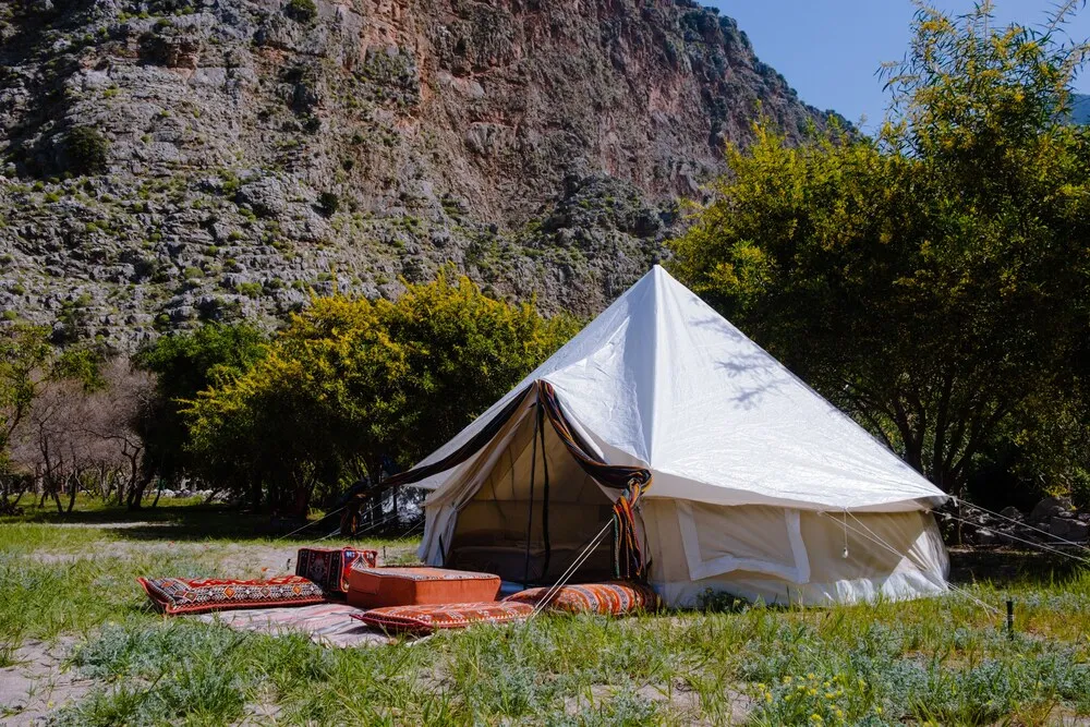 Traditional Çadır, 1 Yatak Odası, Vadi Manzaralı, Dağ Yamacı