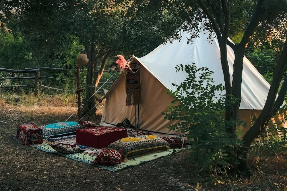 Traditional Çadır, 1 Yatak Odası, Vadi Manzaralı, Dağ Yamacı