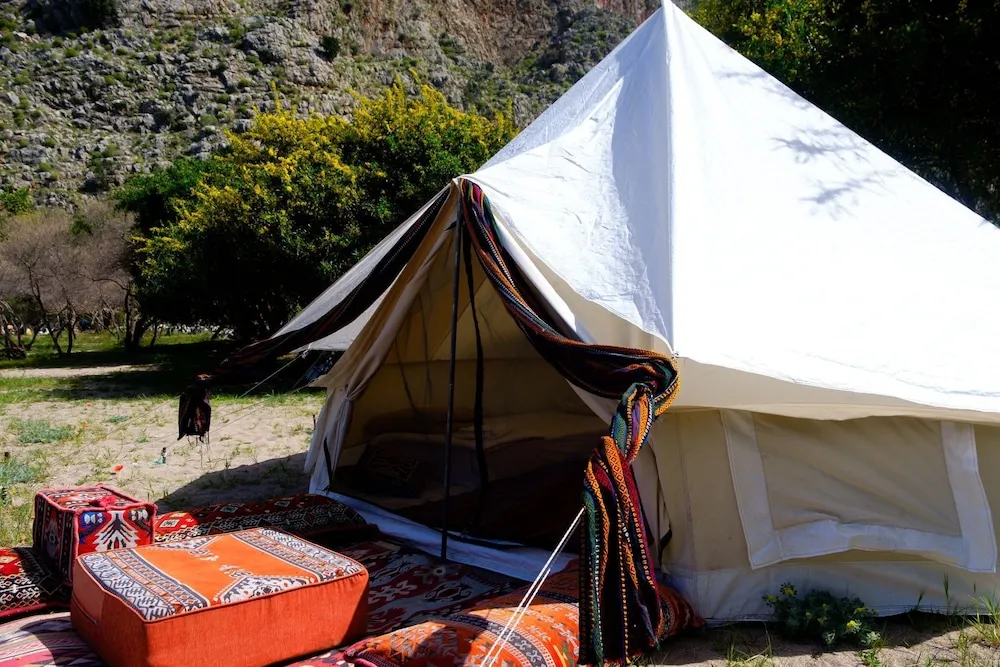 Traditional Çadır, 1 Yatak Odası, Vadi Manzaralı, Dağ Yamacı