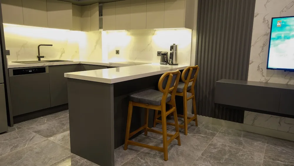 Business Daire, Bahçe Manzaralı