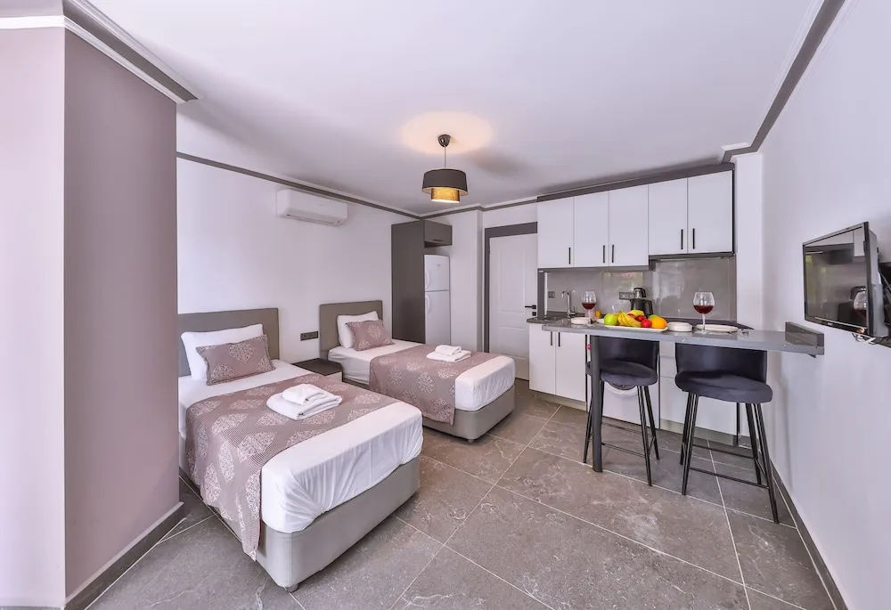 Stüdyo, 2 Tek Kişilik Yatak, Deniz Manzaralı