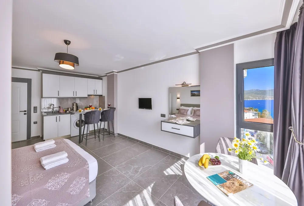 Stüdyo, 1 Çift Kişilik Yatak, Deniz Manzaralı