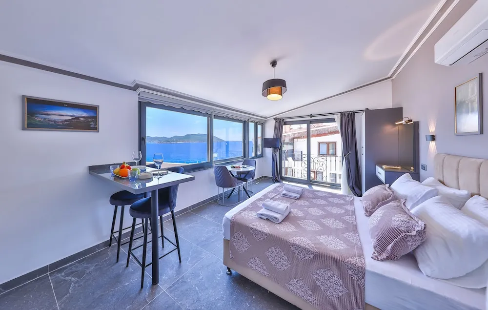 Stüdyo, 1 Çift Kişilik Yatak, Deniz Manzaralı