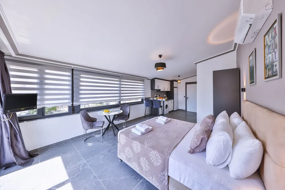 Stüdyo, 1 Çift Kişilik Yatak, Deniz Manzaralı