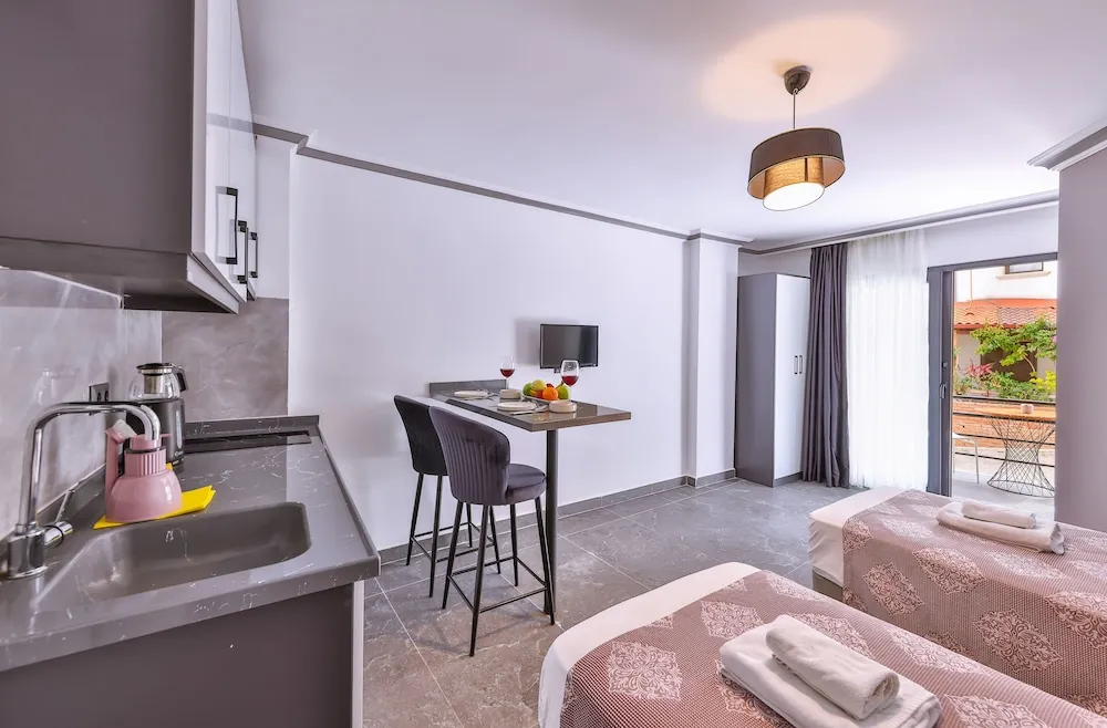 Stüdyo, 2 Tek Kişilik Yatak, Deniz Manzaralı