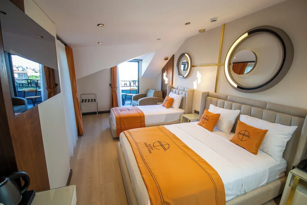 Standard Üç Kişilik Oda, Balkon