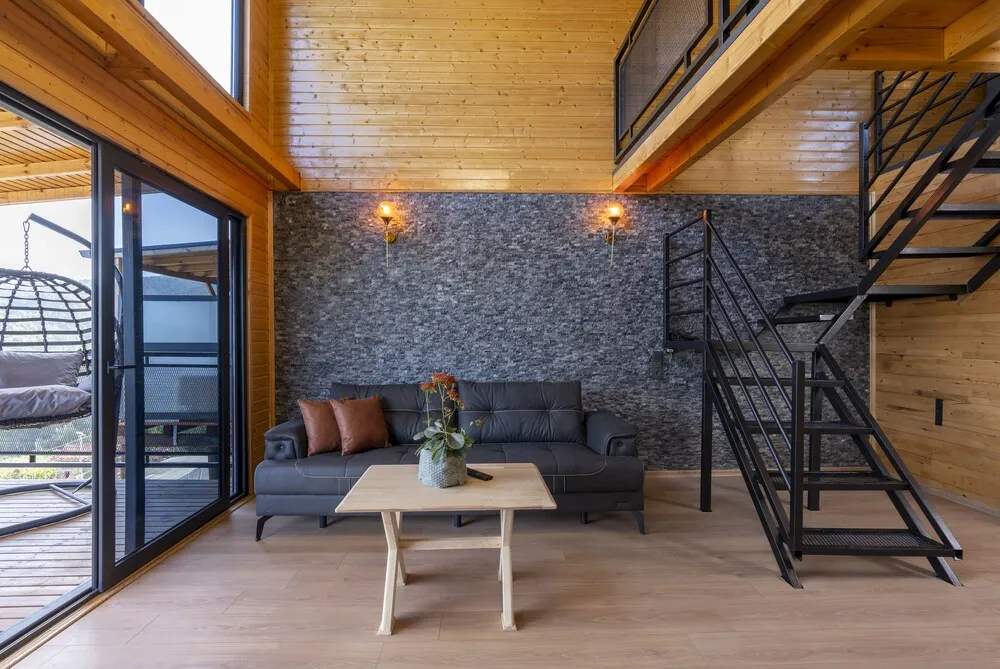 Deluxe Bungalov, 1 En Büyük (King) Boy Yatak, Sıcak Su Küveti, Dağ Manzaralı